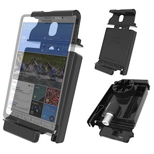 Locking Vehicle Dock with GDS Technology for the Samsung Galaxy Tab S 8.4